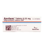 Azolam 0.25mg Tablets
