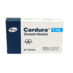 Cardura Tablets 4mg