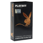 PLAY BOY 12s ULTRA THIN CONDOMS (GOLDEN)