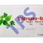 Vildrozon-M Tablets 50/500mg