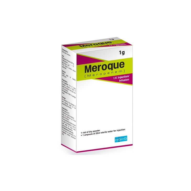 Meroque 1gm Meroque 1gm injection