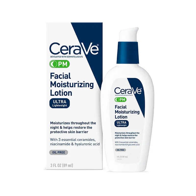 Cerave Facial Moisturising Lotion 89ml Pm Ultra Lightweight Cerave Facial Moisturising Lotion 89ml Pm Ultra Lightweight