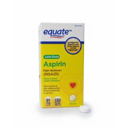 Equate Aspirin 81mg